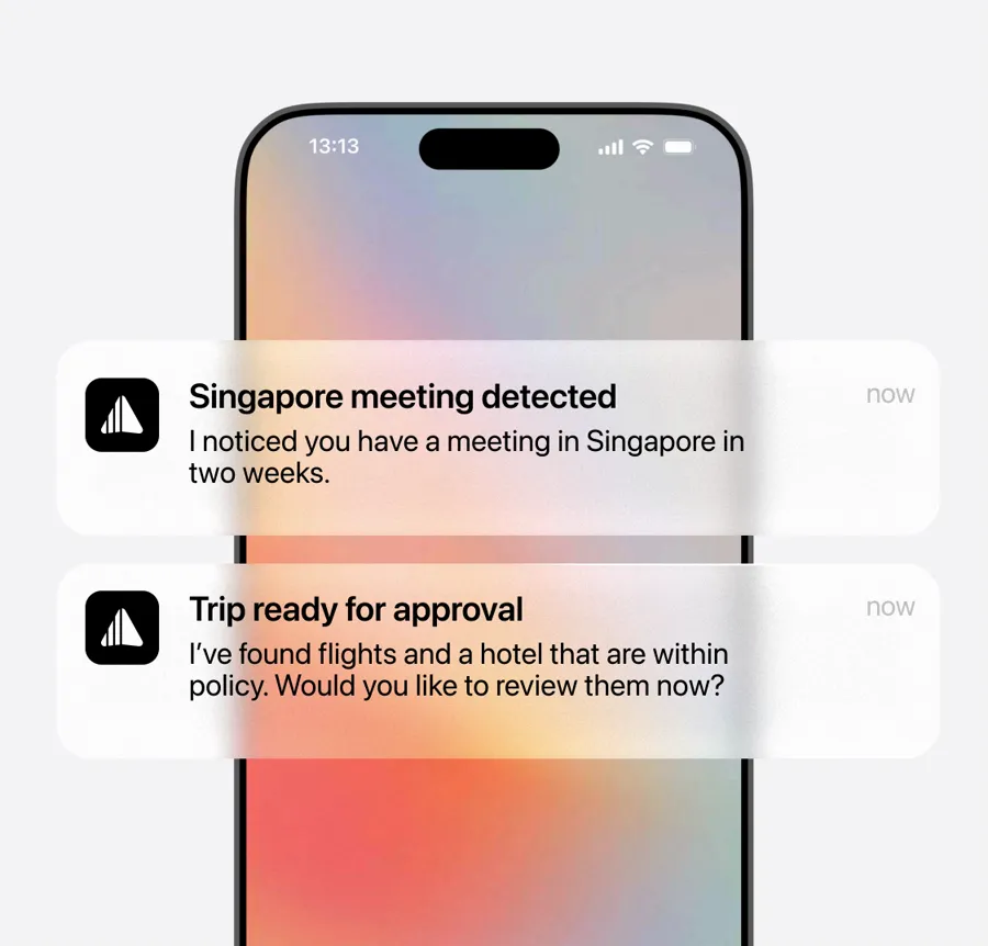 Business Travellers view in Altitude AI